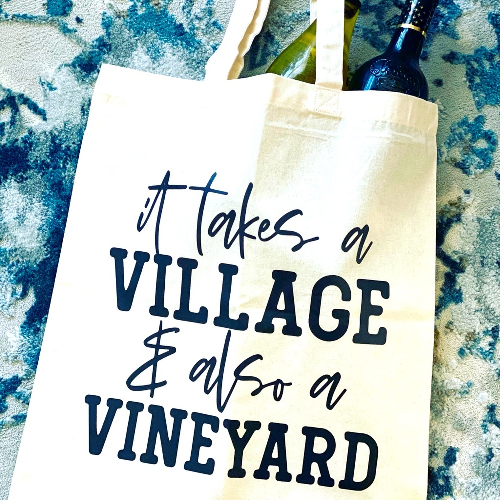 It takes a Village Tote 🍇